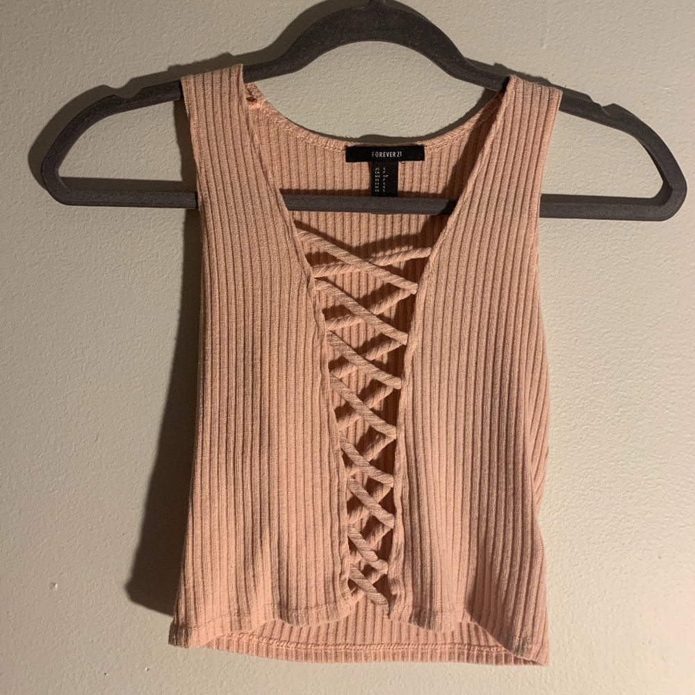 Forever 21 Cute Light Pink Tank
